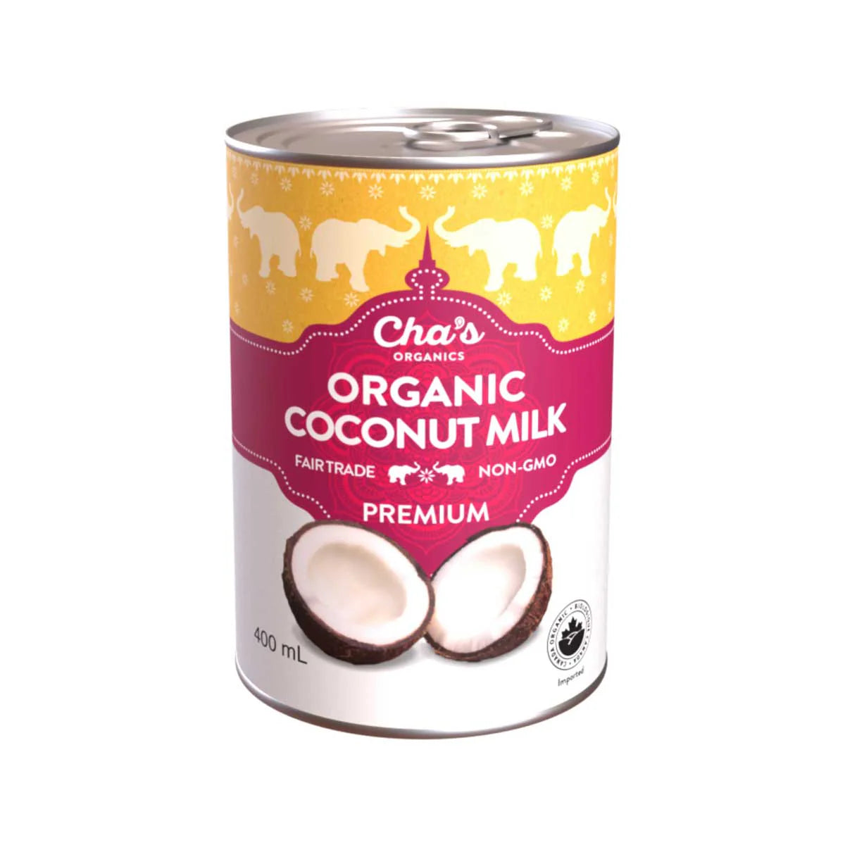 Cha’s Premium Organic Coconut Milk
