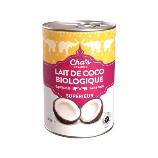 Cha’s Premium Organic Coconut Milk